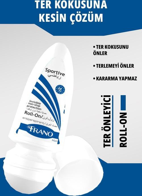 Antiperspirant Men Erkek Stick Deodorant Roll-On 48 Saat Etkili Terleme Karşıtı Ter Önleyici 50 Ml