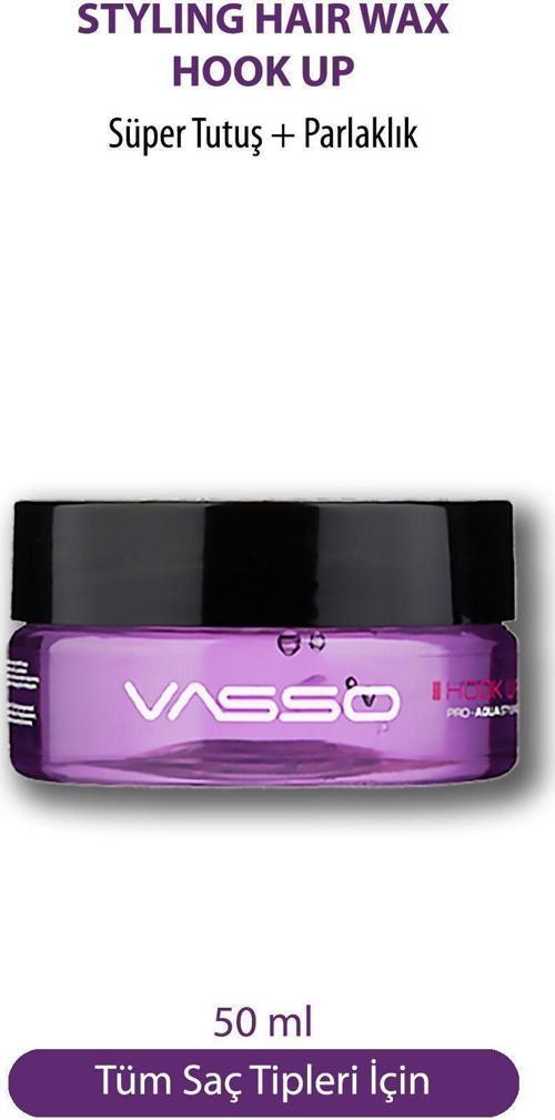 24 Saat Dalgalı Saçlar Için Süper Tutuş Ve Parlaklık Kazandıran Çanta Boy Wax - Hook-Up Pro 50 Ml