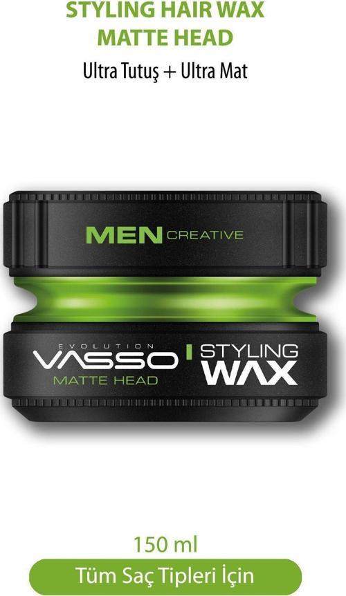 24 Saat Ultra Güçlü Sert Tutuş Ve Ultra Mat Görünüm Sağlayan Killi Matte Head Wax 150 Ml