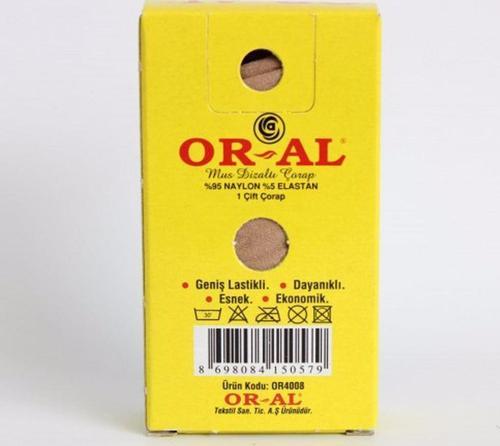 12 Adet ORARTEKS OR-AL 40 Den Mus Dizaltı Çorap