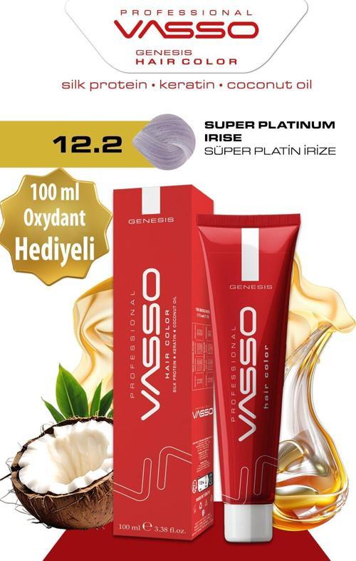 Kadın Saç Boyası 12.2 Süper Platin İrize 100 Ml