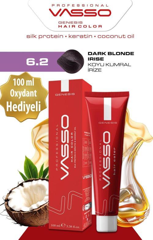 Kadın Saç Boyası 6.2 Koyu Kumral İrize 100 Ml