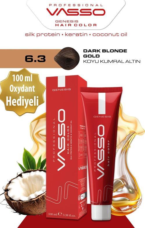 Kadın Saç Boyası 6.3 Koyu Kumral Altın 100 Ml