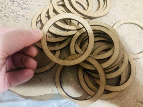 25 Adet Ham 7 Cm Çember Kenar Kalınlığı 0.75 Mm İp Dolamaya Uygun