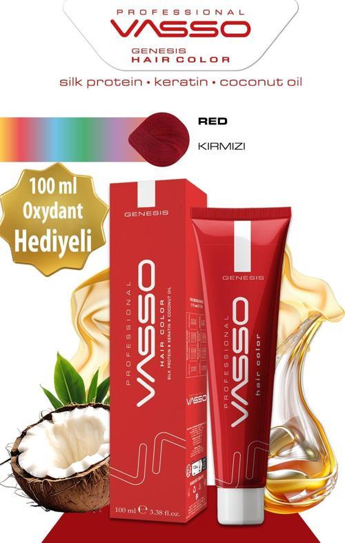 Kadın Saç Boyası Kırmızı 100 Ml