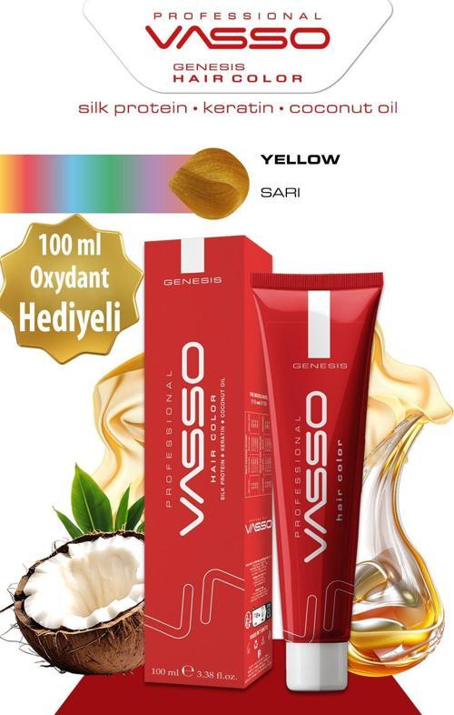 Kadın Saç Boyası Sarı 100 Ml