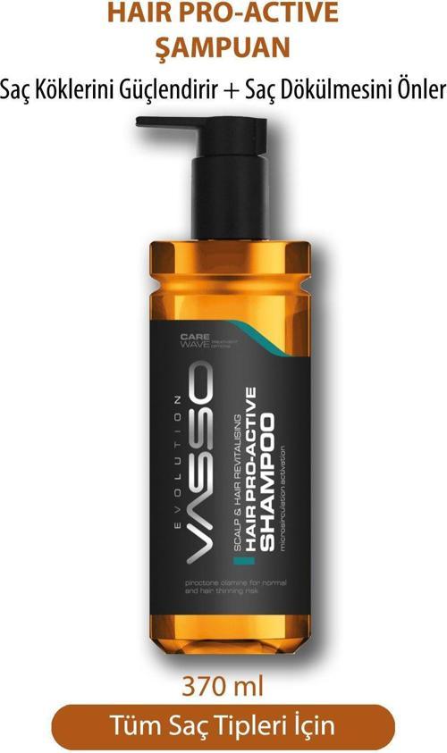 Saç Dökülmesine Karşı Dökülme Önleyici Şampuan- Pro Active Shampoo 370 Ml