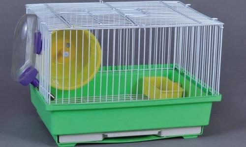 Hamster Kafesi Aksesuarlı 30x23x21
