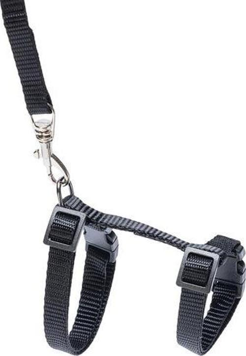 Karlıe Kedi Göğüs Tasması Siyah 120