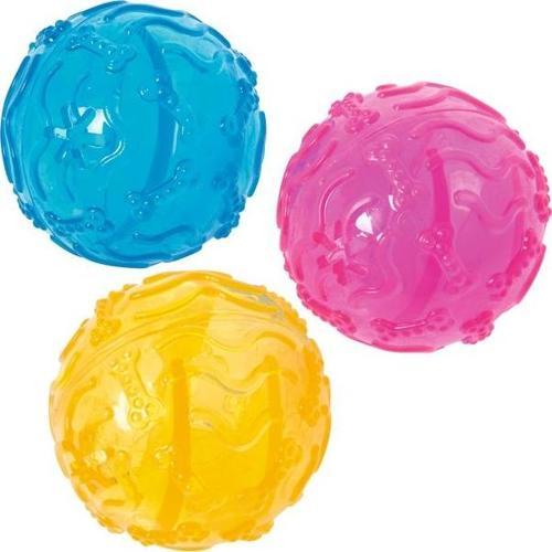 Karlıe Köpekler İçin Plastik Top Çok Renkli