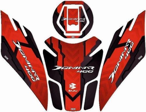 Tank Pad 004 Kırmızı-siyah Bajaj Domınar 400 17-23