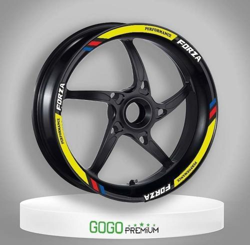 Jant Şeridi M Power Sarı Honda Forza 250
