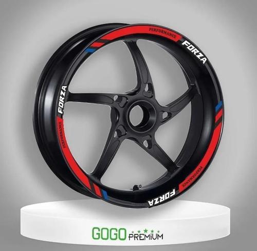 Jant Şeridi M Power Kırmızı Honda Forza 250