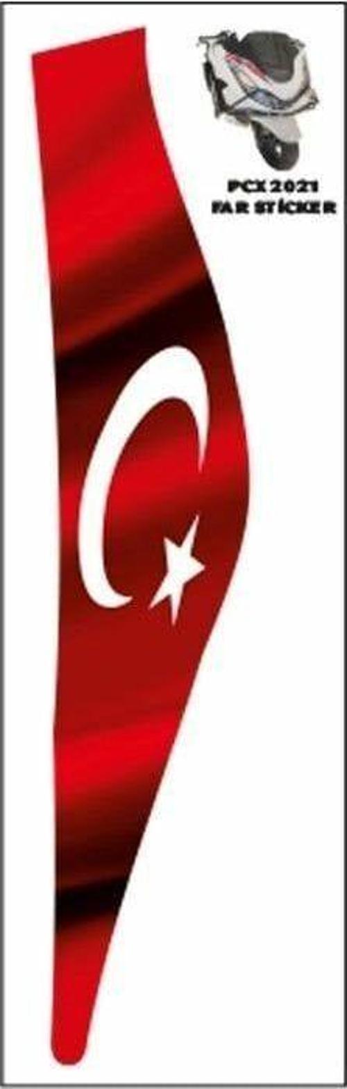 Far Üstü Damla Sticker Honda Pcx 125 2021-2024