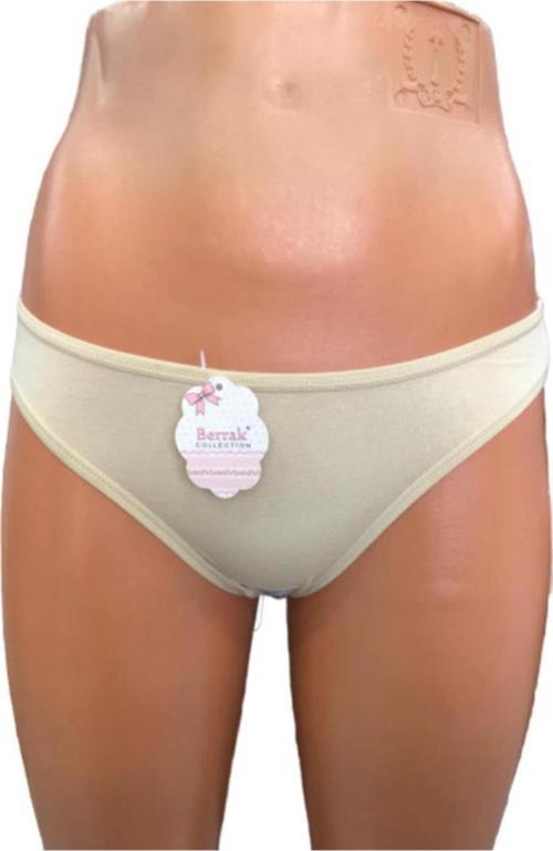 6'Lı Berrak 2056 Kadın Likralı Slip Külot