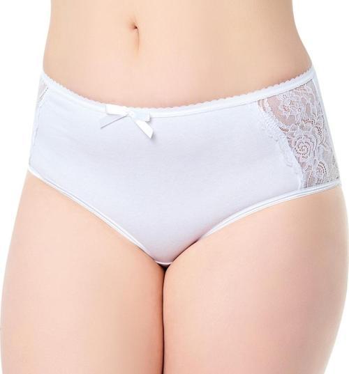 KADIN YANI DANTELLİ BATO KÜLOT 2401 - 6 ADET