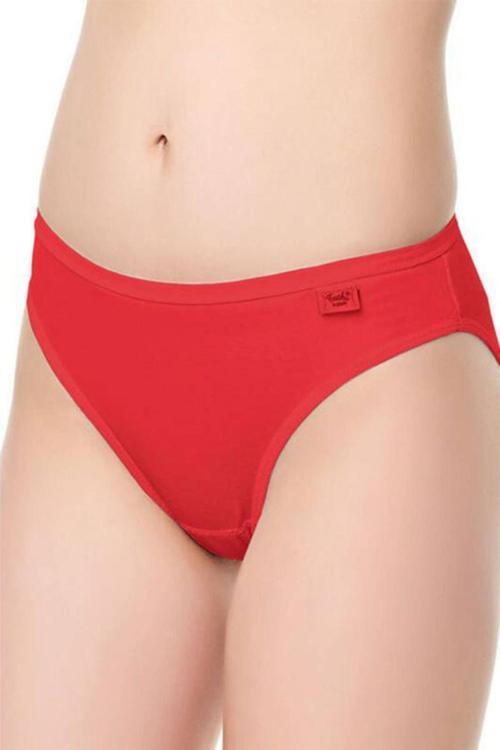 12 Adet Tutku Bayan Elastan Düz Bikini Külot