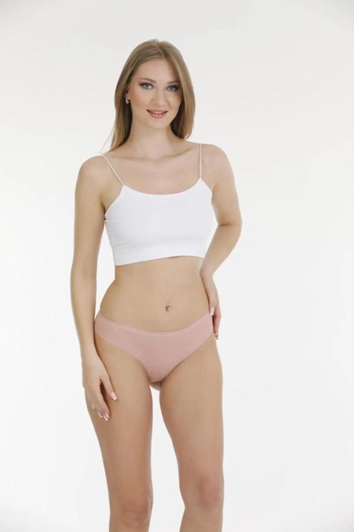 Kadın Lazer Kesim Bikini Külot 11688 - 12 Adet