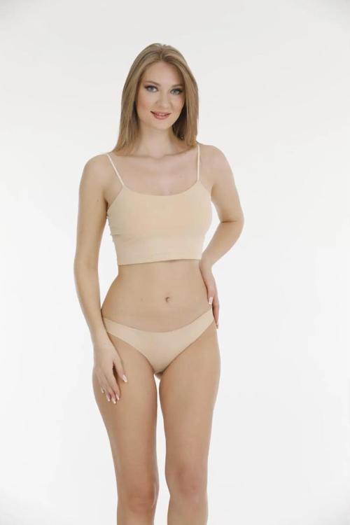 Kadın Lazer Kesim Polyester Bikini Külot 11690 - 12 Adet