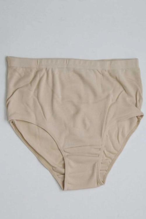 Kadın Biyeli Yüksek Bel Pamuk'lu Bato Külot 0078 - 12 Adet