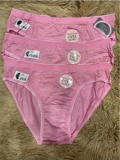 Kadın Nefes Alan Özel Dokulu Bikini Külot 5001/ 645 - 12 Adet