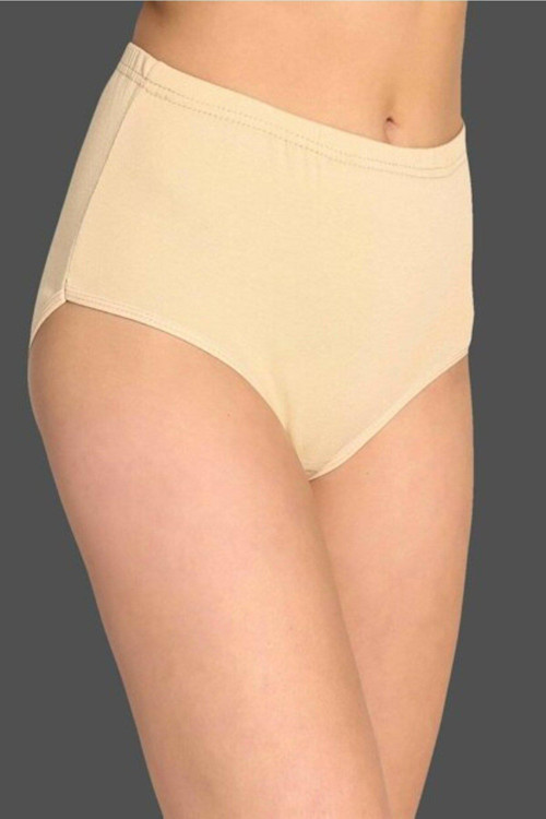 Kadın Ribana Yüksek Bel Bato Külot 3040/3041 - 6 Adet
