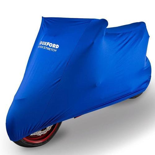 Motosiklet Protex Indoor Premium Stretch-Fit Kilif Iç Mekan Small Mavi CV178