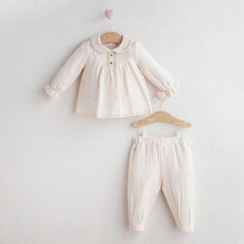 Ethnic Style 2'li Takım 5413 Ekru