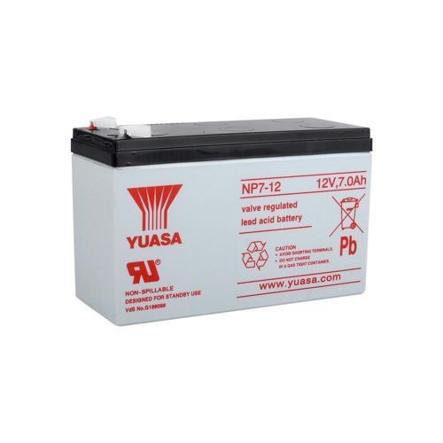 NP7-12 - 12V 7 Ah F1 (ince) Bakımsız Kuru Akü