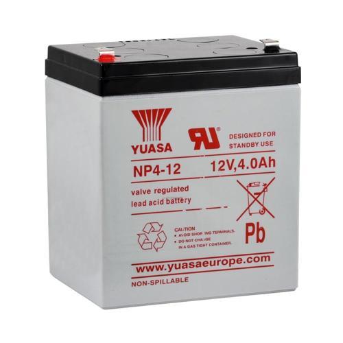 NP4-12 - 12V 4 Ah Bakımsız Kuru Akü