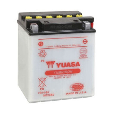YB14-B2 12V 14 Ah Yumicron Motosiklet Aküsü