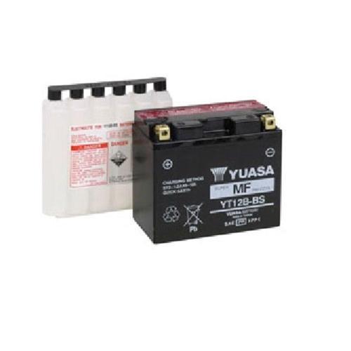 YT12B-BS 12V 10 Ah Süper MF Motosiklet Aküsü