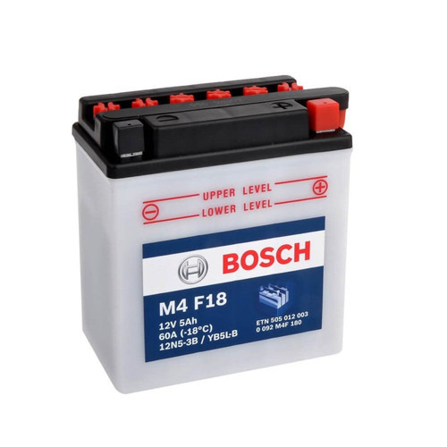 M4 12N5-3B2 YB5L-B 12V 5 Ah Motosiklet Aküsü