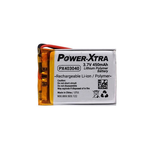 PX403040 - 3.7V 450 mAh Li-Polymer Pil - Devreli