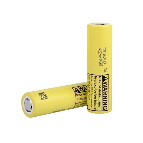 Chem ICR18650HE4 - 3.7V 2500mAh Li-ion Şarjlı Pil - 20A