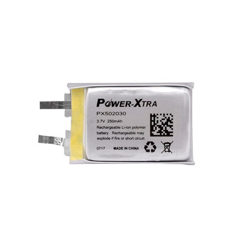 PX502030 - 3.7V 250 mAh Li-Polymer Pil - Devresiz