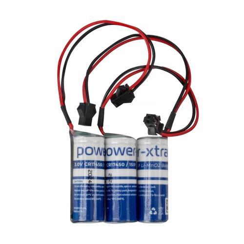 1S1P - 3.0V CR17450SL Li-MnO2 Lithium Pil - Soketli