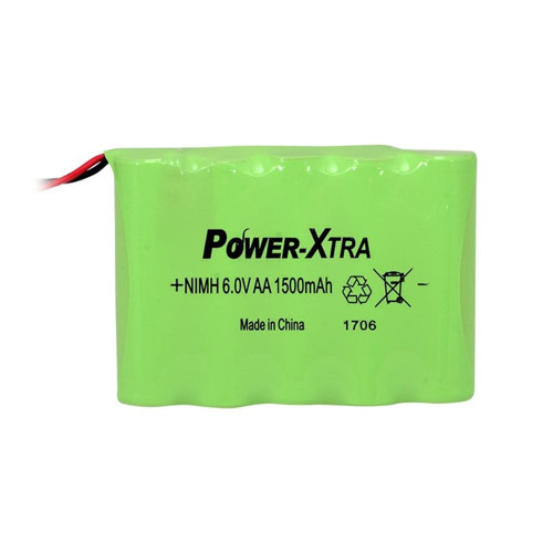 5S1P / 6.0V Ni-Mh AA 1500 Mah Şarjlı Pil/Batarya Grubu
