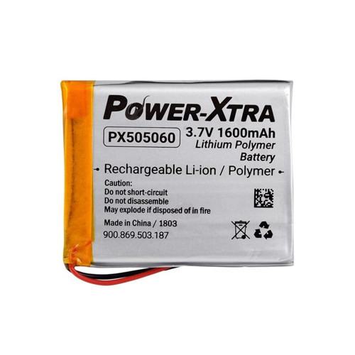 PX505060 - 3.7V 1600 mAh Li-Polymer Pil - Devreli