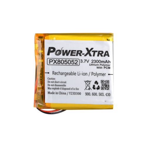 PX805052 - 3.7V 2300 mAh Li-Polymer Pil - Devreli