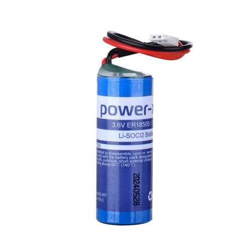1S1P - 3.6V ER18505 A Size Li-SOCI2 Lithium Batarya - Ters Soketli - V2 - 106694