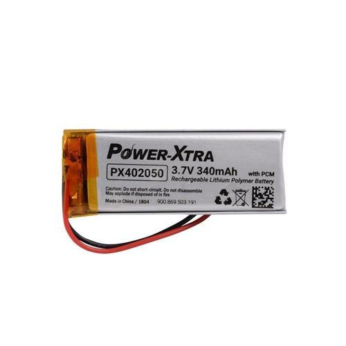 PX402050 - 3.7V 340 mAh Li-Polymer Pil - Devreli
