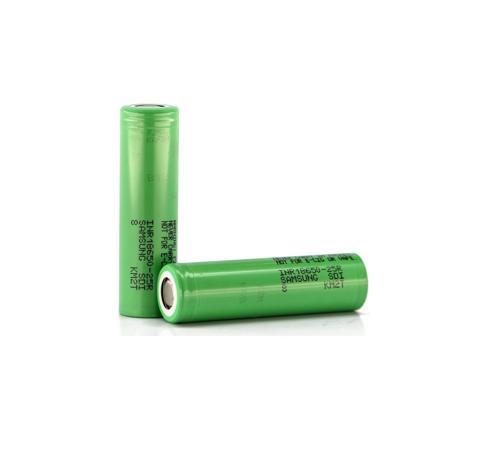 INR18650-25R8 - 3.7V 2500 mAh Li-ion Şarjlı Pil -20A - 8C