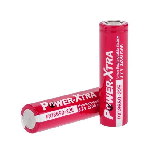 PX18650-22E - 3.7V 2200 Mah Li-ion Şarjlı Pil - 5C