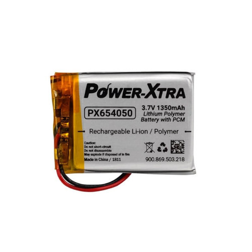 PX654050 - 3.7V 1350 mAh Li-Polymer Pil - Devreli