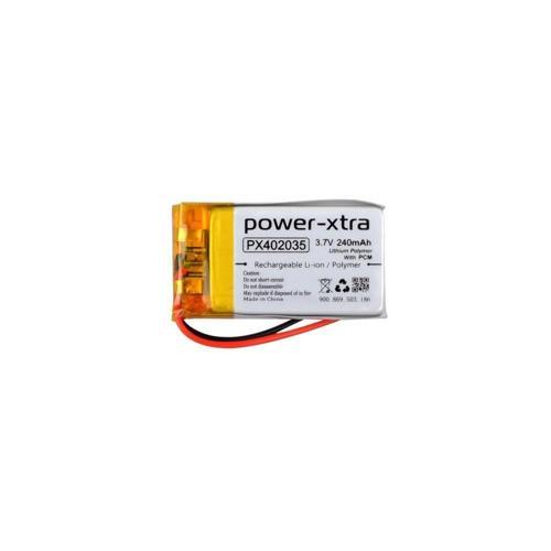 PX402035 - 3.7V 240 mAh Li-Polymer Pil - Devreli
