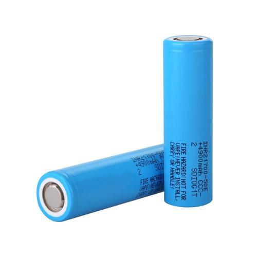 INR21700-50E - 3.7V 5000 mAh Li-ion Şarjlı Pil - 10A - 2C