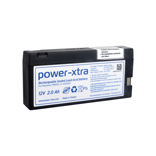 PX1220 - 12V 2.0 Ah M9000 Lead Acid Batarya - Eski Akü İadesiz
