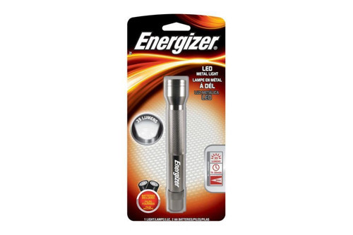 Metal Ledli 2AA Pilli El Feneri