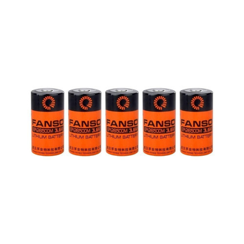 ER26500M - C Size - 3.6V Li-SOCl2 Lithium Pil 5 Li Paket